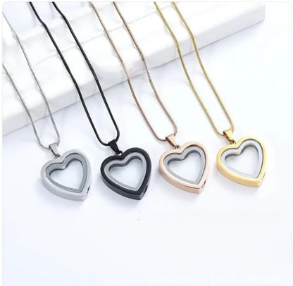 Heart Shaped Urn Necklace by AlwaysClose