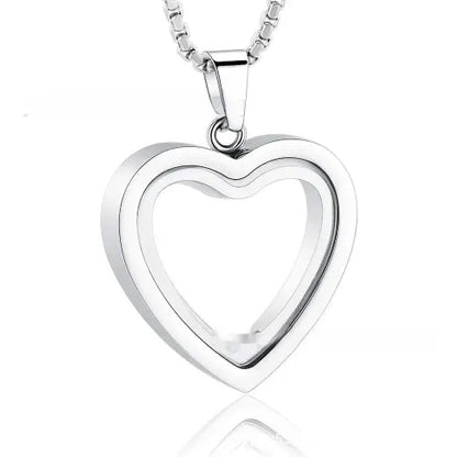 Heart Shaped Urn Necklace by AlwaysClose